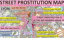 Chicas y prostitutas adolescentes europeas en Lyon, Francia