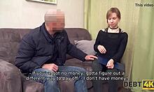 Rossz szex pénzért: Alice Klay orosz diák 4K-ban adósságot vállal